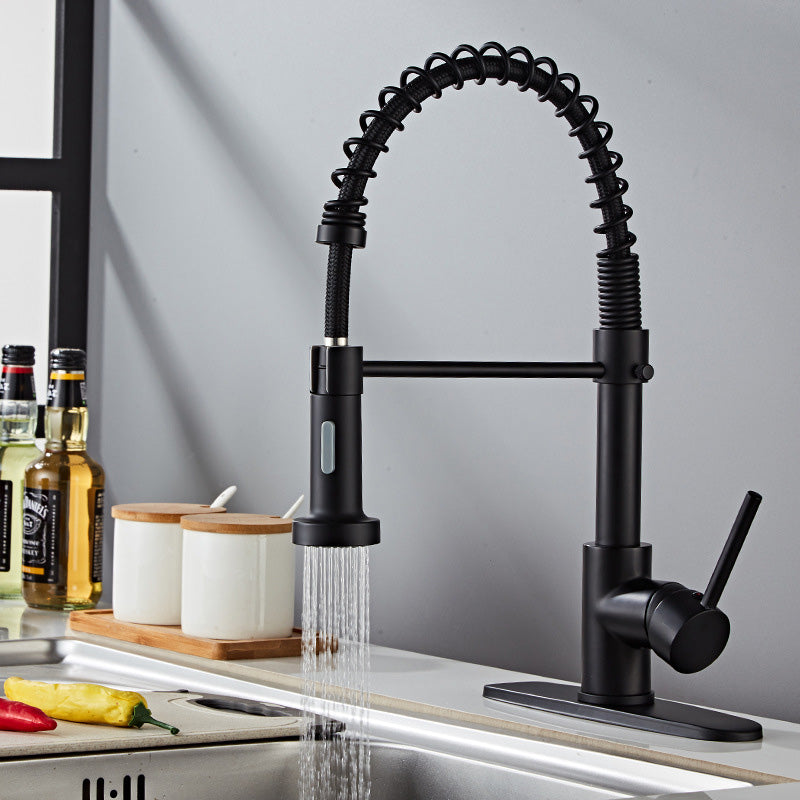 Luxury Brass Bathroom Faucet with Dual Handles