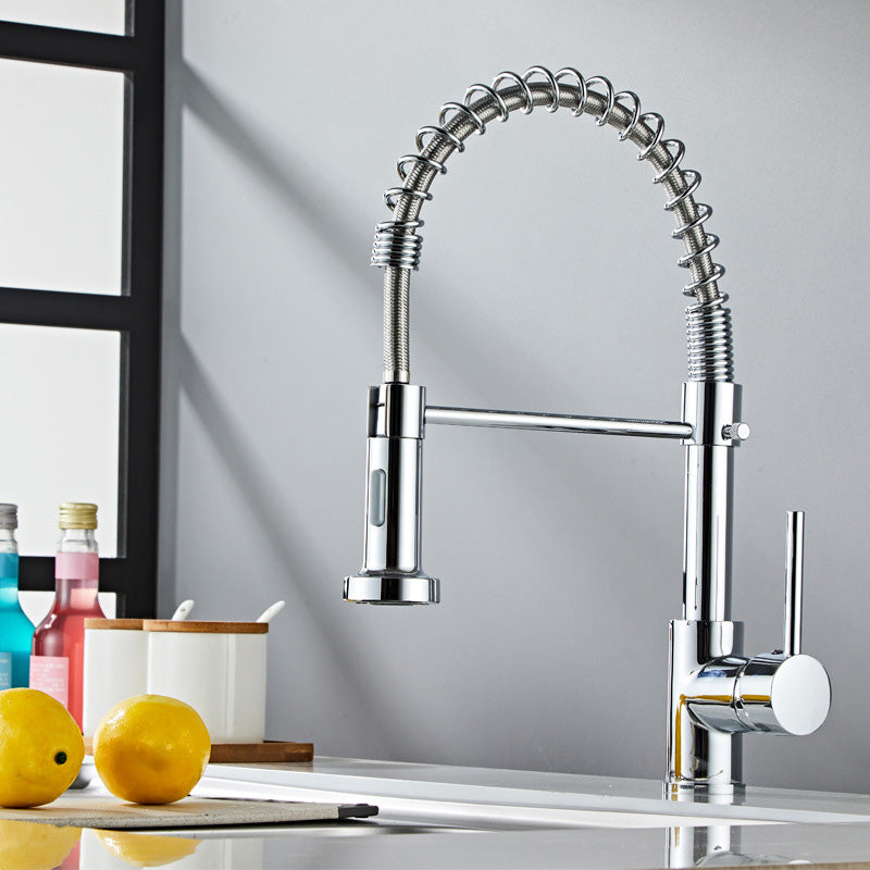 Luxury Brass Bathroom Faucet with Dual Handles