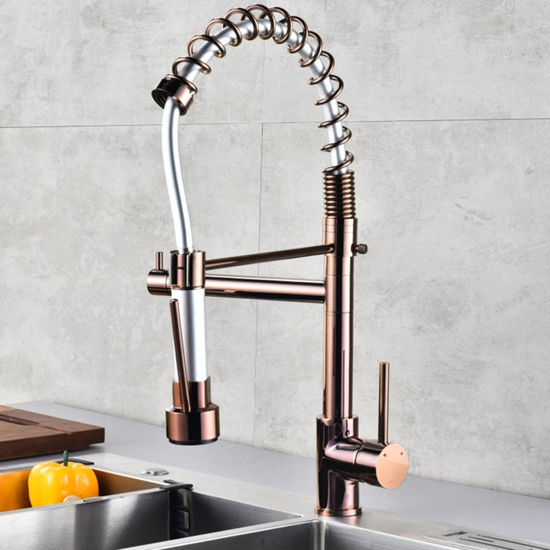 Luxury Brass Bathroom Faucet with Dual Handles