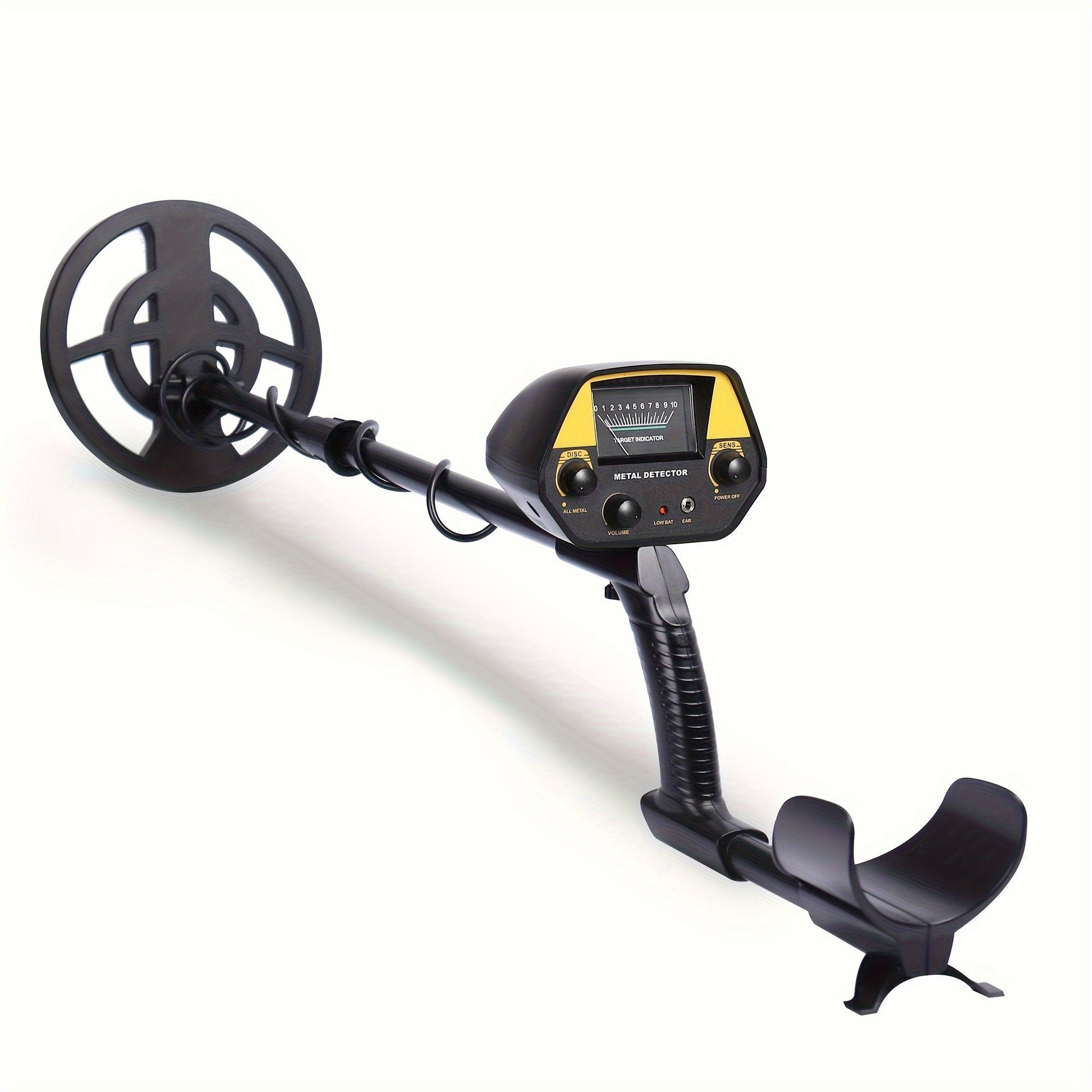 Compact Metal Detector with 20 cm Coil for Accurate Outdoor Treasure Hunting – Lightweight, User-Friendly, Versatile Detection-5