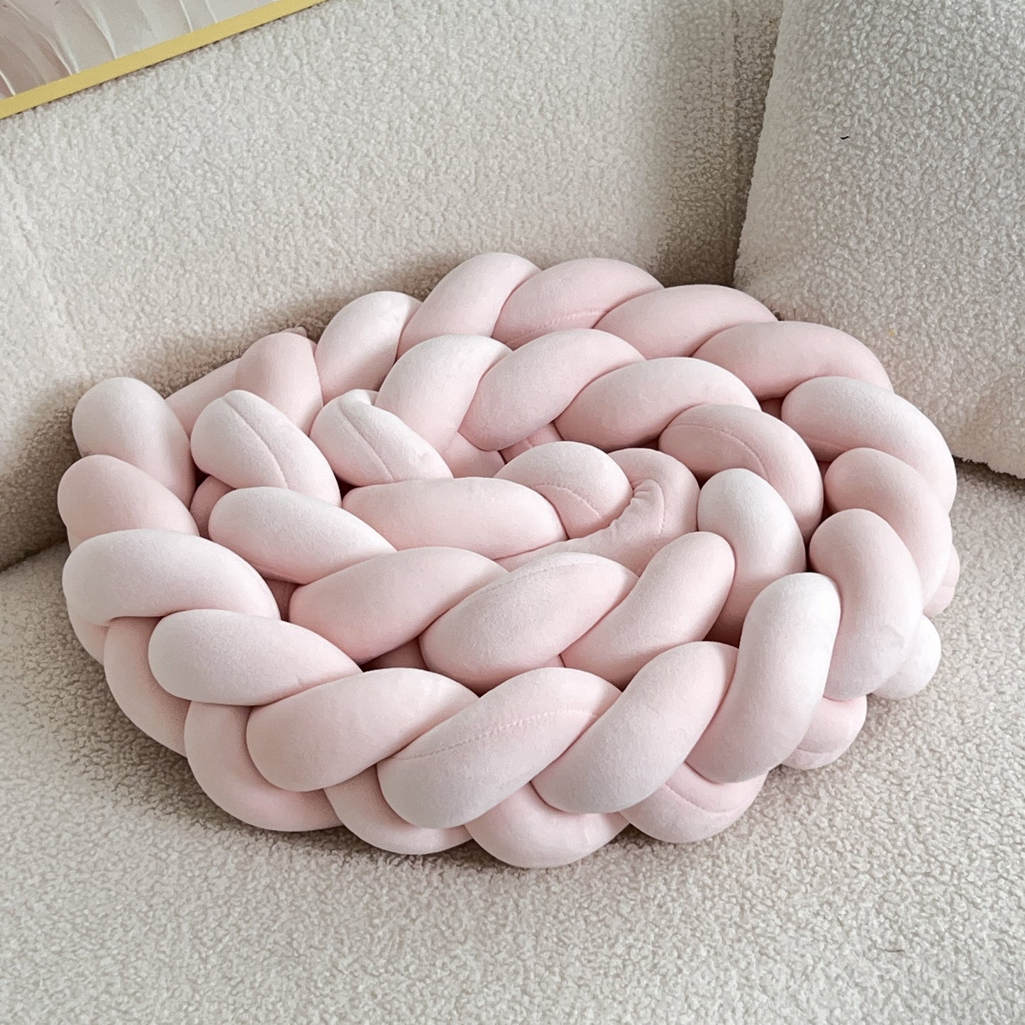Stylish Geometric Floor Pillow with Washable Cover