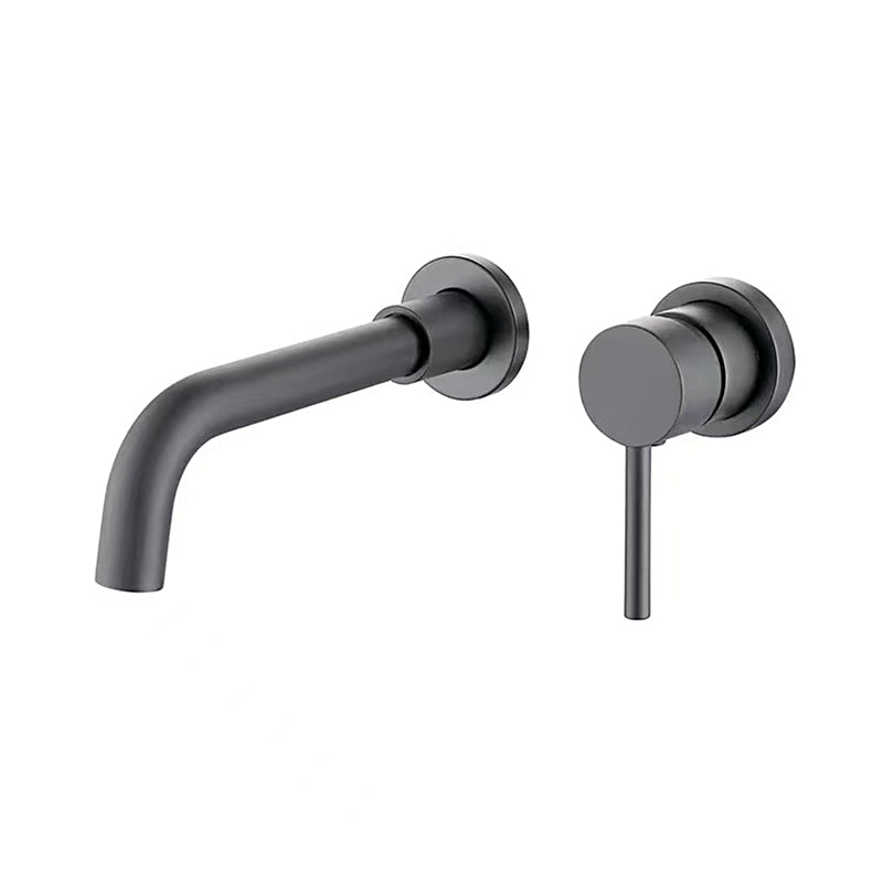 Wall Mount Bathroom Sink Faucet Single Handle Mixer