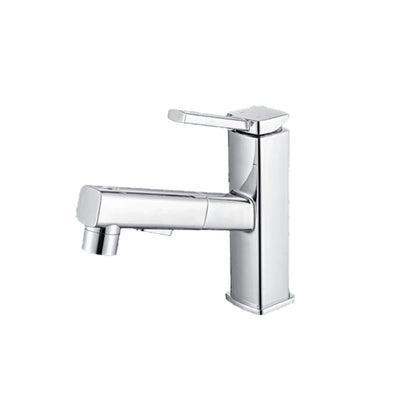 Fesara | Single Handle Pullout Kitchen Sink Faucet with Rotating Nozzle