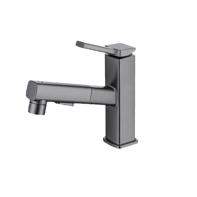 Fesara | Single Handle Pullout Kitchen Sink Faucet with Rotating Nozzle