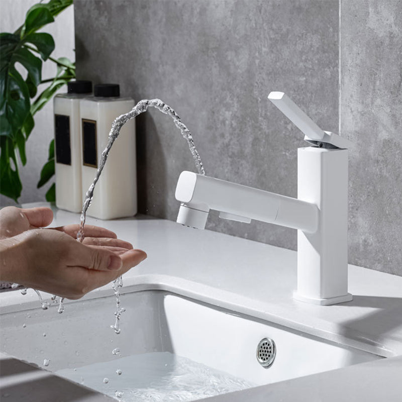 Fesara | Single Handle Pullout Kitchen Sink Faucet with Rotating Nozzle