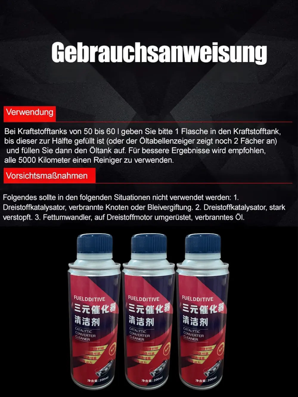 Premium Catalytic Converter Cleaning Solution - Fesara