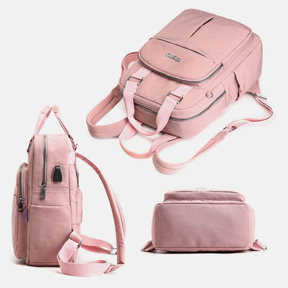 Waterproof Tactical Backpack with USB Charging Port