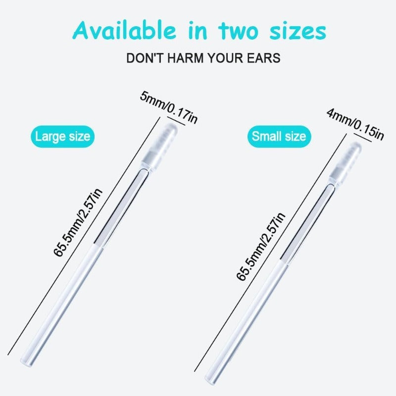 Washable Silicone Ear Cleaning Swabs
