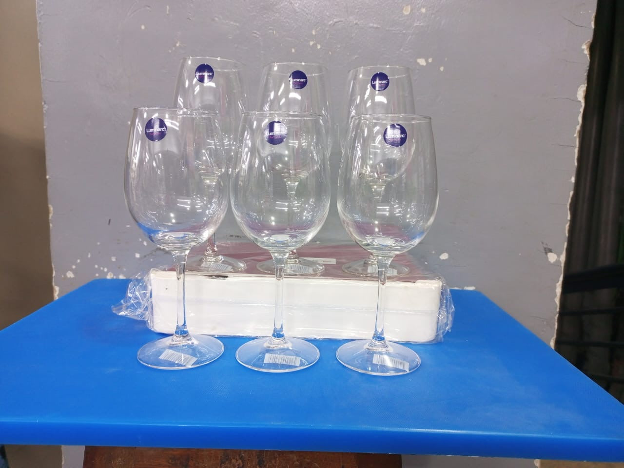 Elegant Wine Glass Set 6 Piece