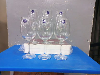 Elegant Wine Glass Set 6 Piece