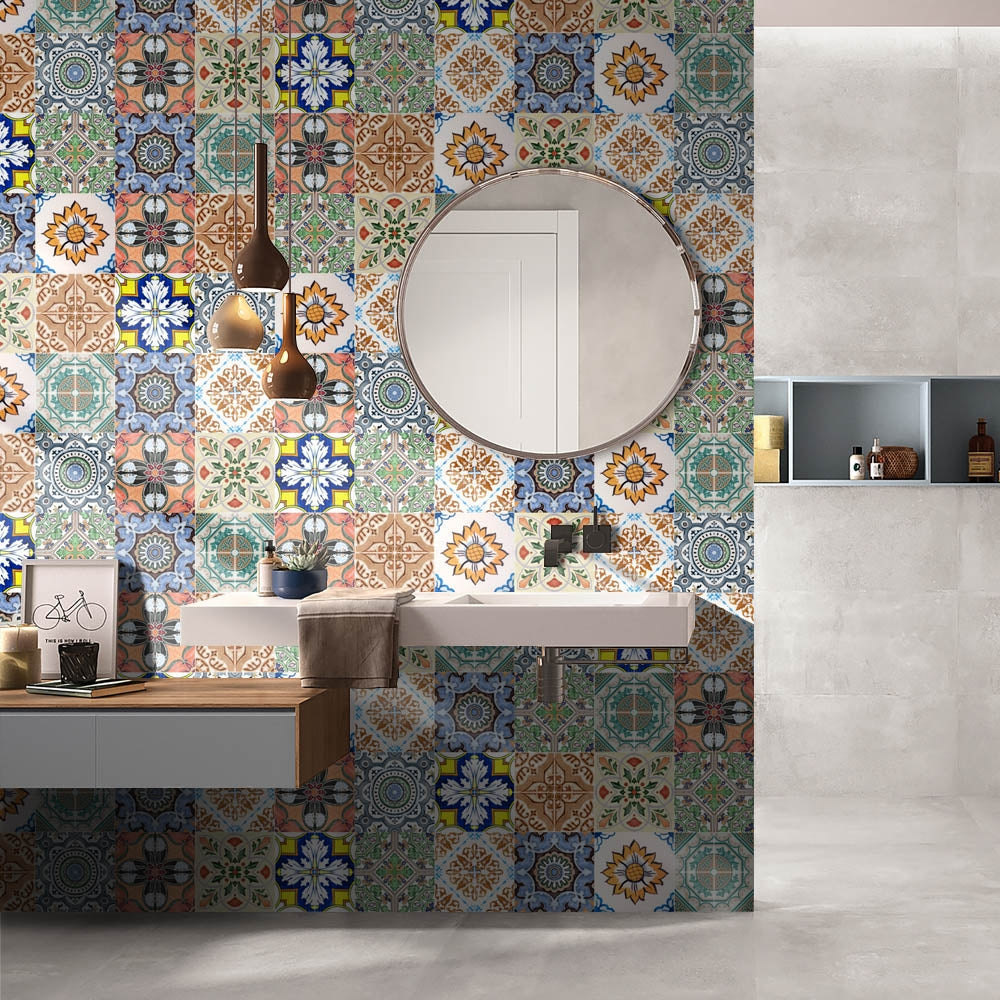 Colorful Self Adhesive Vinyl Floor Tiles