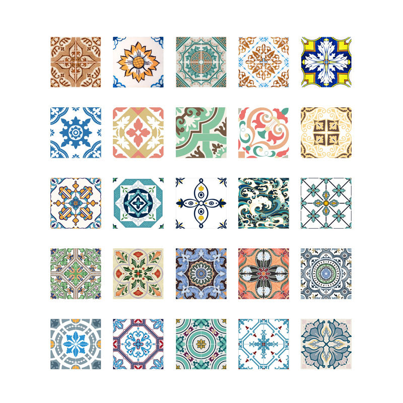 Colorful Self Adhesive Vinyl Floor Tiles
