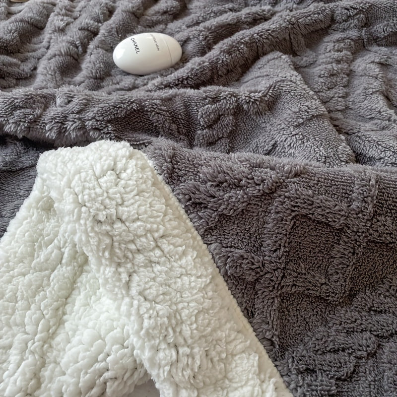 Cozy Soft Plush Throw Blanket for Home Decor