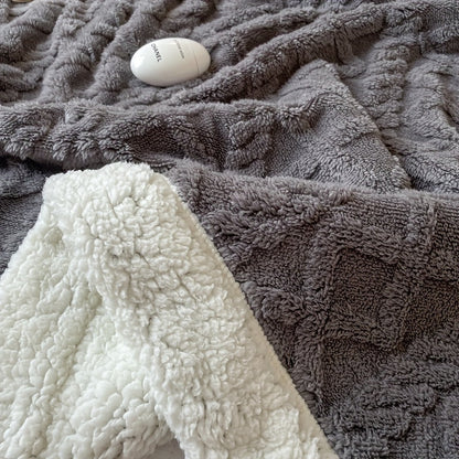 Cozy Soft Plush Throw Blanket for Home Decor