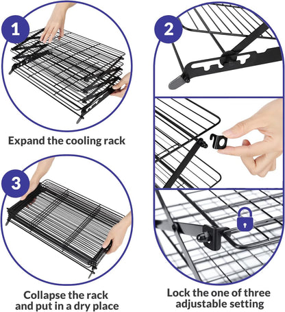 Compact Rapid Cake Cooling Rack