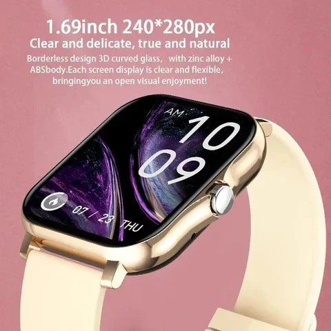 Stylish Women's Fitness Tracker Smart Watch