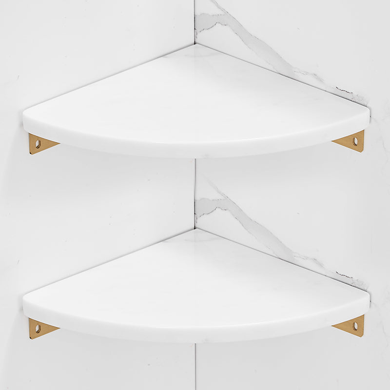 Luxury Marble Bathroom Accessories Set with Shelf