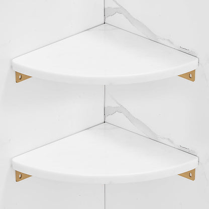 Luxury Marble Bathroom Accessories Set with Shelf