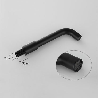 Commercial 2-Handle Wall Mount Bathroom Sink Faucet
