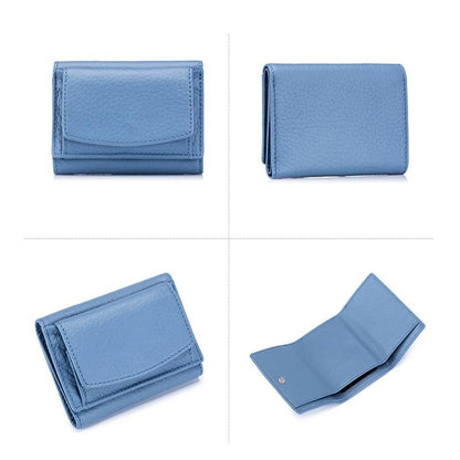 Genuine Leather RFID Blocking Wallet