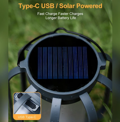 Outdoor Solar Flame Lantern