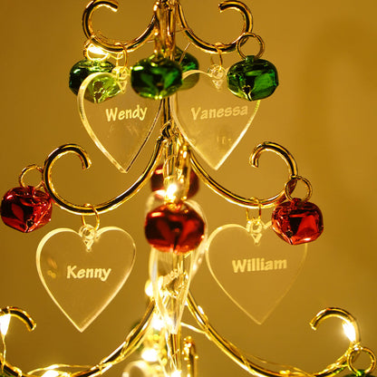 Customized Holiday Christmas Tree Ornament