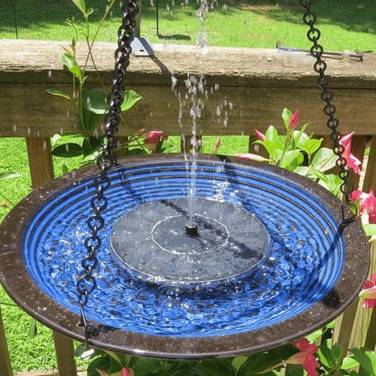 Serenene Outdoor Fountain Bird Bath