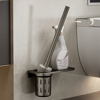 Luxurious Stainless Steel Bathroom Storage Towel Rack Set