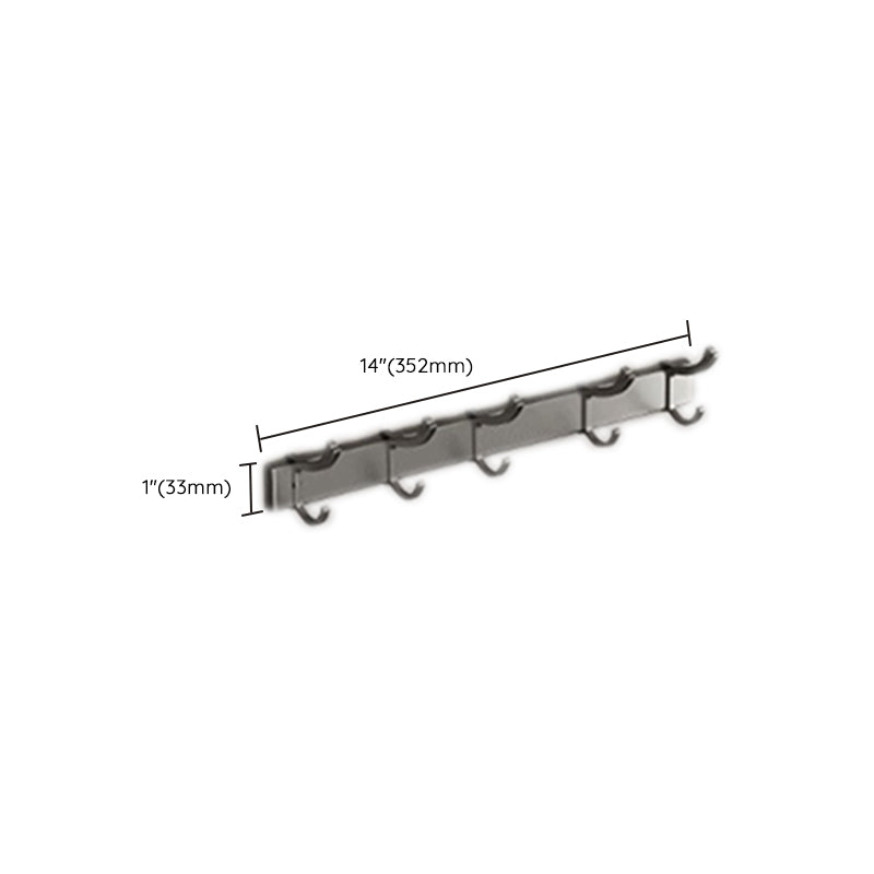 Luxurious Stainless Steel Bathroom Storage Towel Rack Set