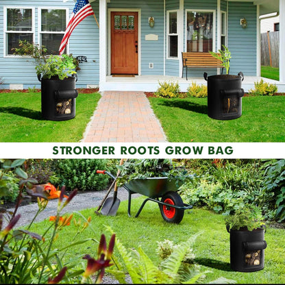 Heavy Duty Garden Planter Bags for Potato Growing