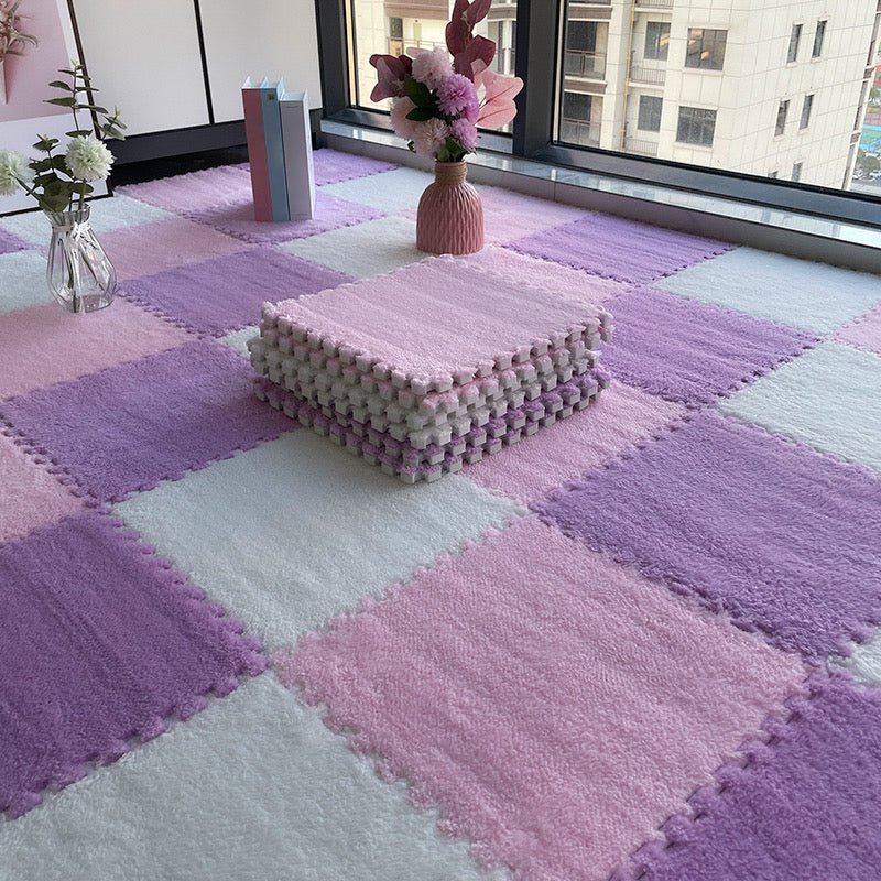 Colorful Anti-Slip Carpet Tiles for Bedroom Floor