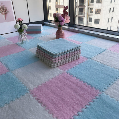 Colorful Anti-Slip Carpet Tiles for Bedroom Floor