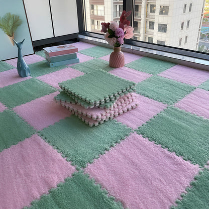 Colorful Anti-Slip Carpet Tiles for Bedroom Floor