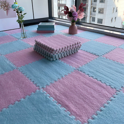 Colorful Anti-Slip Carpet Tiles for Bedroom Floor