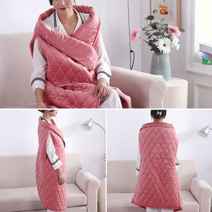 SoftHeat Portable Electric Throw Blanket