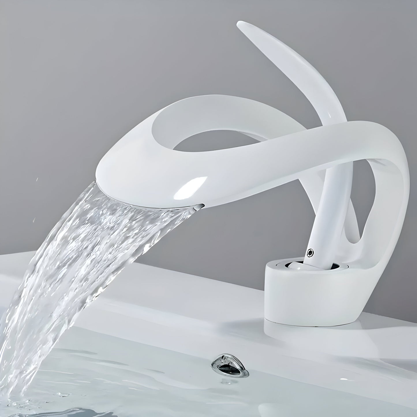 Modern Chrome Bathroom Faucet