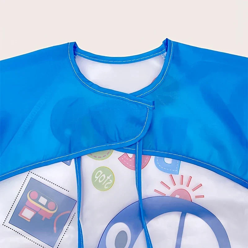 Kids Waterproof Aprons with Long Sleeves