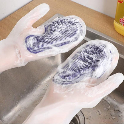 Soft Waterproof Dish Gloves - Fesara