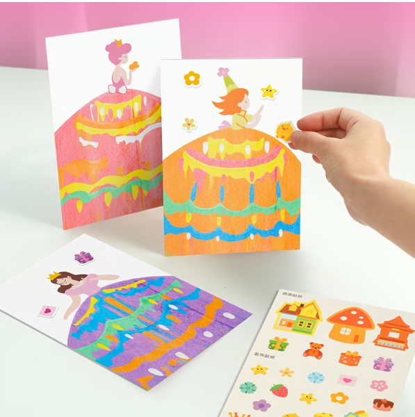 Vibrant Artistic Jewelry Box