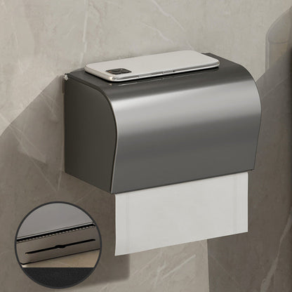 Modern Grey Aluminum Bathroom Set - Fesara