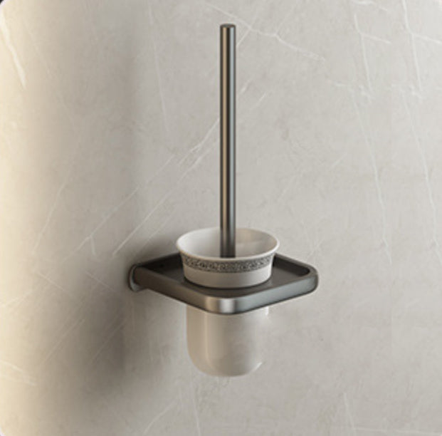 Modern Grey Aluminum Bathroom Set