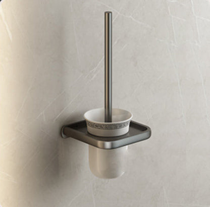 Modern Grey Aluminum Bathroom Set