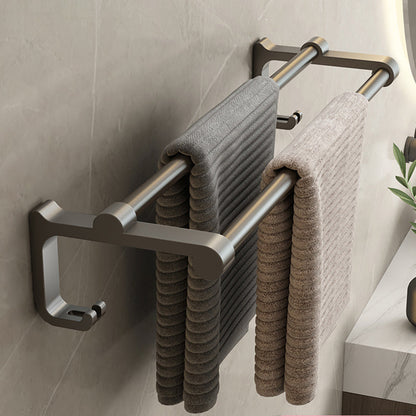 Modern Grey Aluminum Bathroom Set