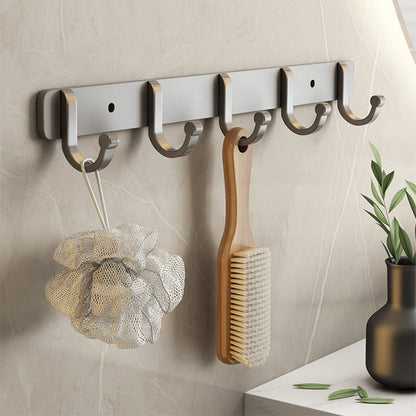 Modern Grey Aluminum Bathroom Set