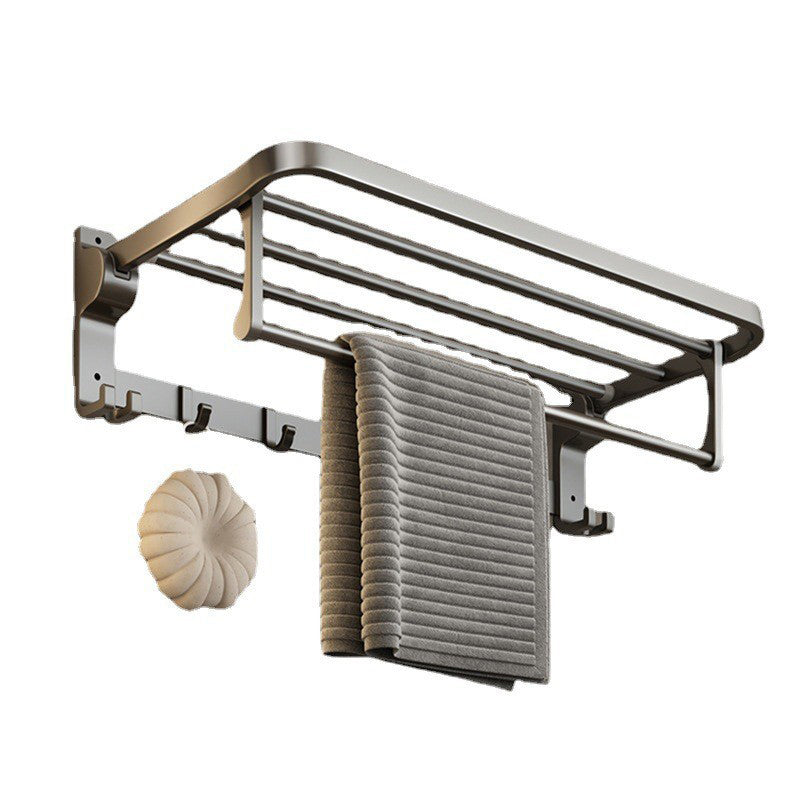 Modern Grey Aluminum Bathroom Set