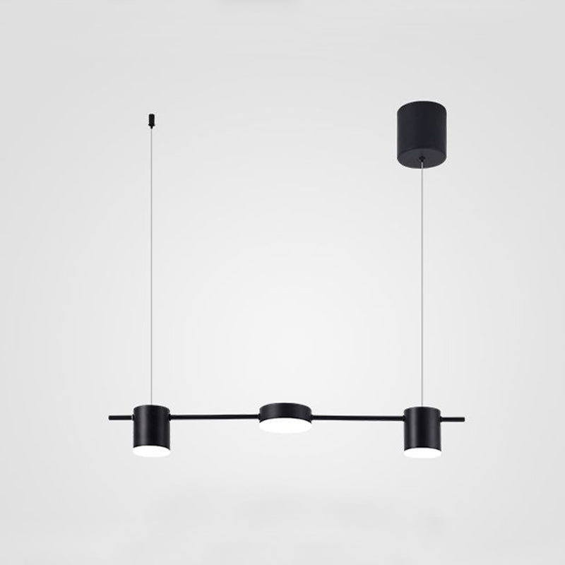 Metallic Modern Drum Pendant Lighting