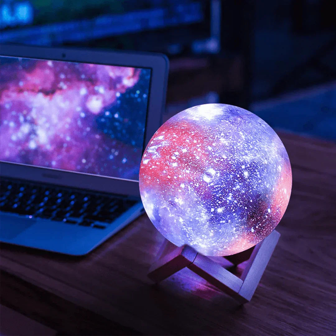 Fesara Moonbright Lamp - Soft Glow Starry Night Light