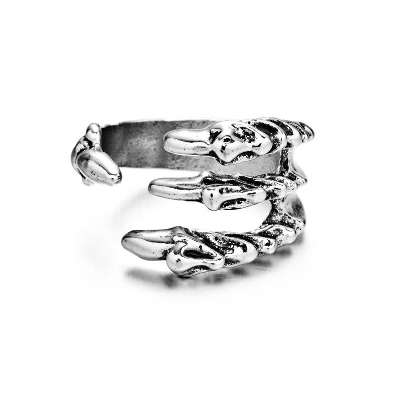 Vintage Cat Adjustable Ring Zinc Alloy Fashion Jewelry