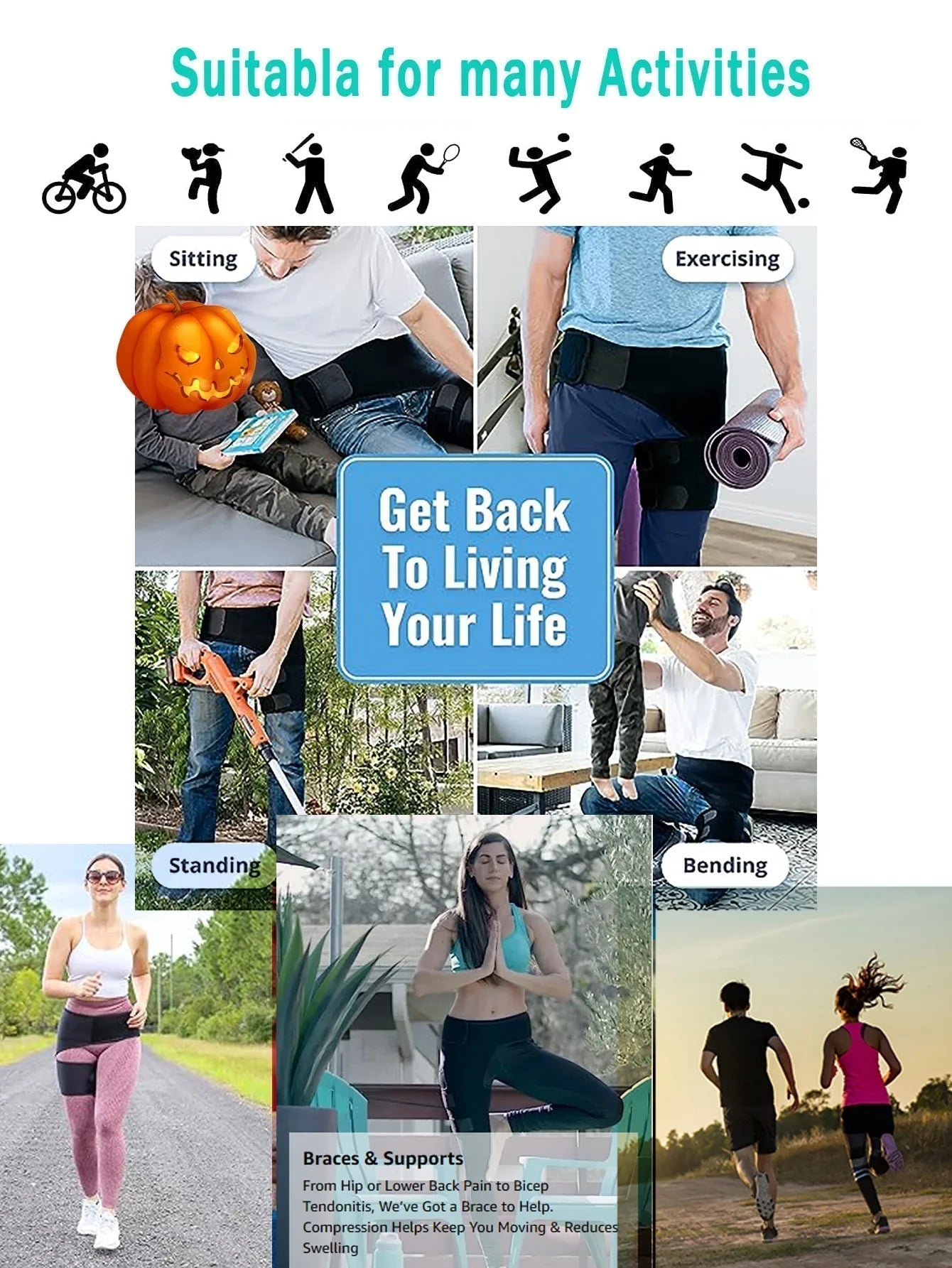 Fast Hip Pain Relief Wrap for Enhanced Mobility