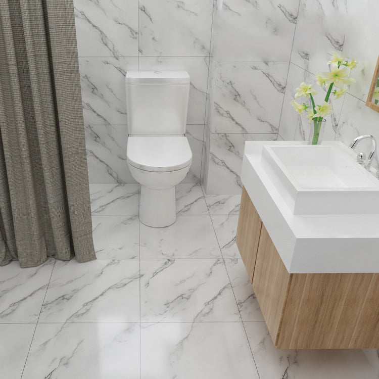 Easy Install Marble Effect Vinyl Flooring Tiles